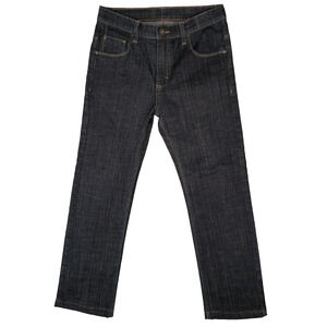 Wrangler Jeans Boys 14R Straight Leg Adjustable Waist Dark‎ Wash Blue